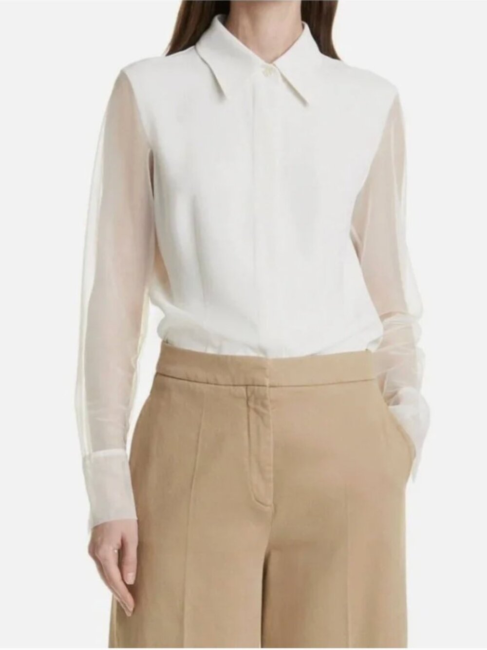 NWT Hugo Boss White Bremmy Button Down